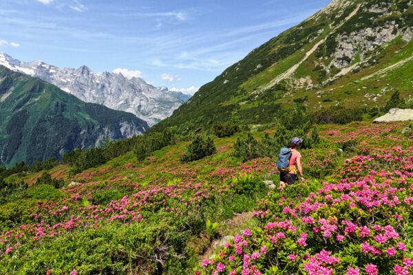 Aussichtsreiche Wanderung zum kristallklaren Wannisbortsee
