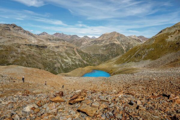 Zum Lago Vago, dem türkisfarbenen Bergsee