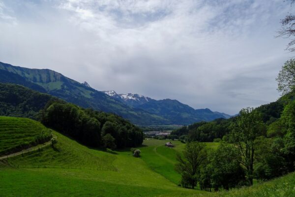 Le long de la Sarine, au cœur des Préalpes fribourgeoises