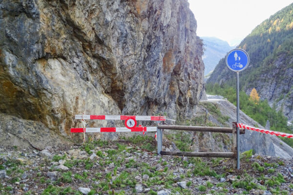 Unwetterschäden im Val S-Charl