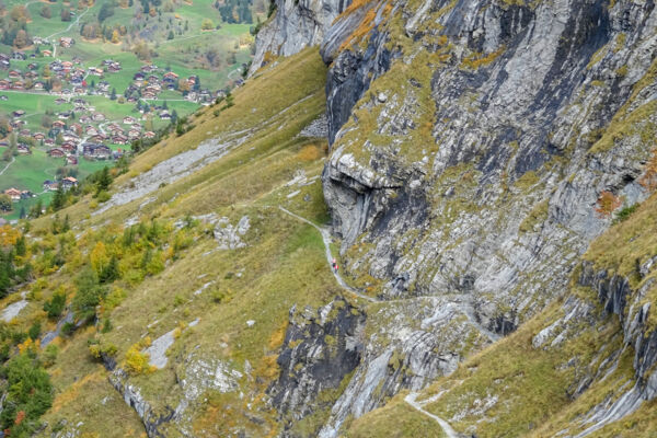 Zur Loge über dem Unteren Grindelwaldgletscher