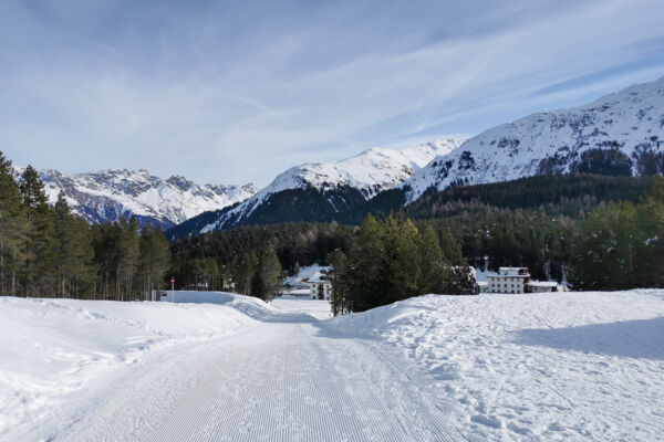 Wintersonne im Landwassertal