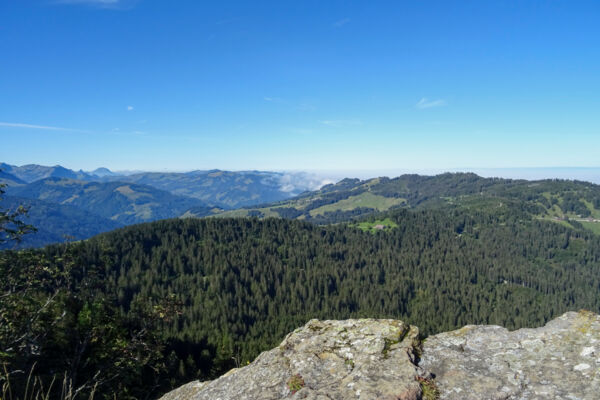 Sentier d’altitude dans la région du Gantrisch