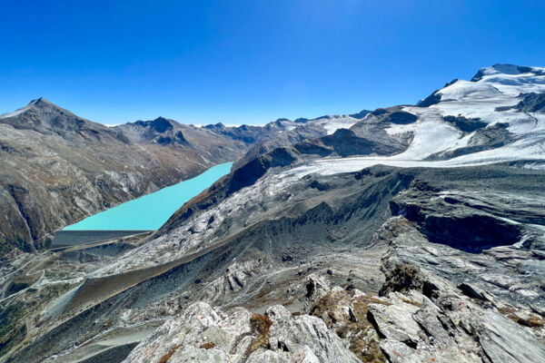 Britanniahütte und Klein Allalin