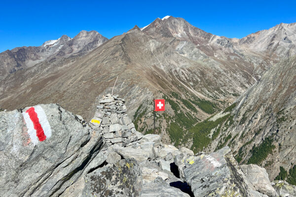 Britanniahütte und Klein Allalin