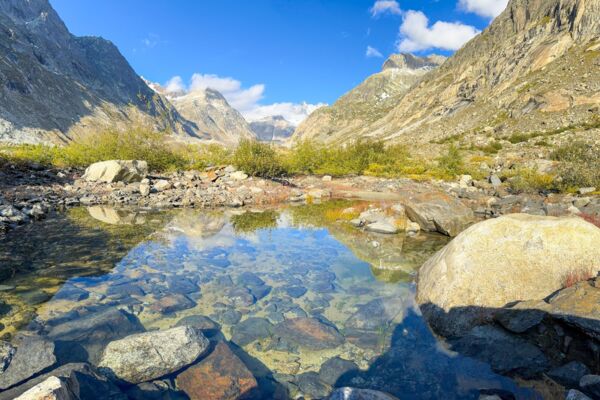 Deux jours dans le décor du glacier de l’Unteraar