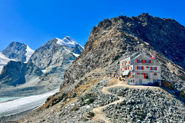 Britanniahütte und Klein Allalin