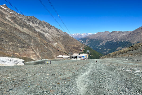Britanniahütte und Klein Allalin