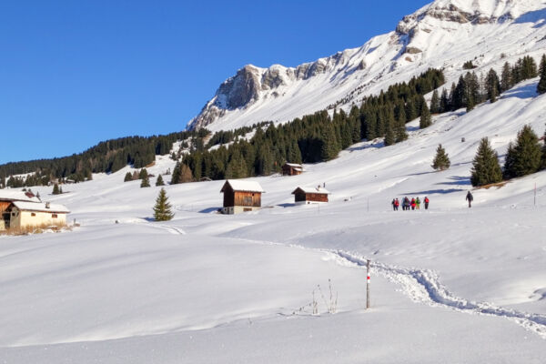 Abseits der Pistenhektik auf der Lenzerheide