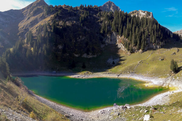 Rundwanderung von Boltigen zum Walopsee BE