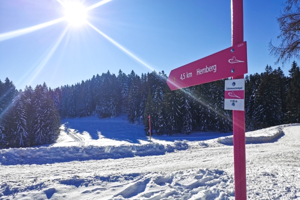 Gesperrt: Schneeschuhrunde im Toggenburg