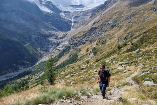 Über die Alp Grüm auf den Berninapass