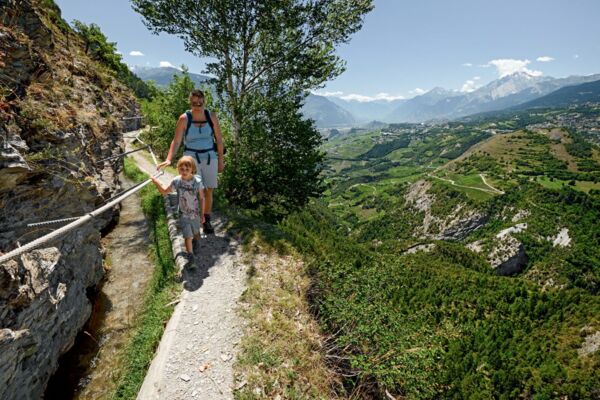 Quatre univers différents au Grand Bisse de Lens