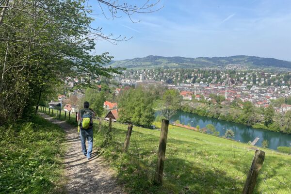 Spielend wandern ins Herz von St. Gallen