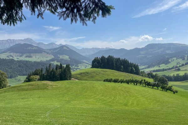 Sommet panoramique en Appenzell