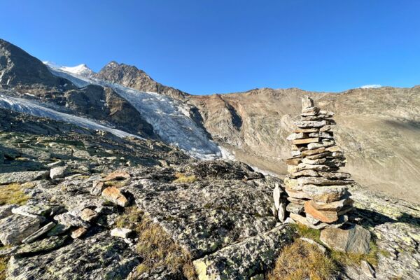 Auf dem höchstgelegenen Wanderweg der Schweiz