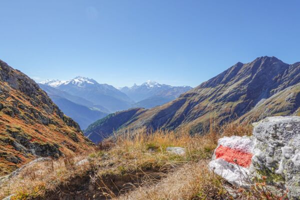 Canali d’irrigazione e panorama sul Foggenhorn