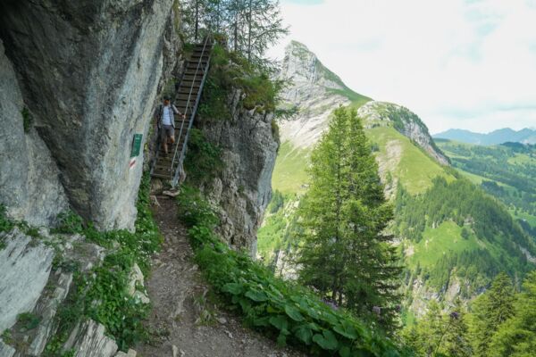 Rundwanderung vom Bergseeli zum Wasserfall