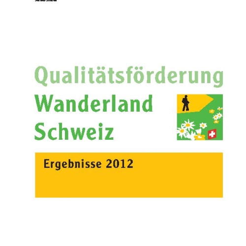 2012 Promozione della Qualità piedi Svizzera