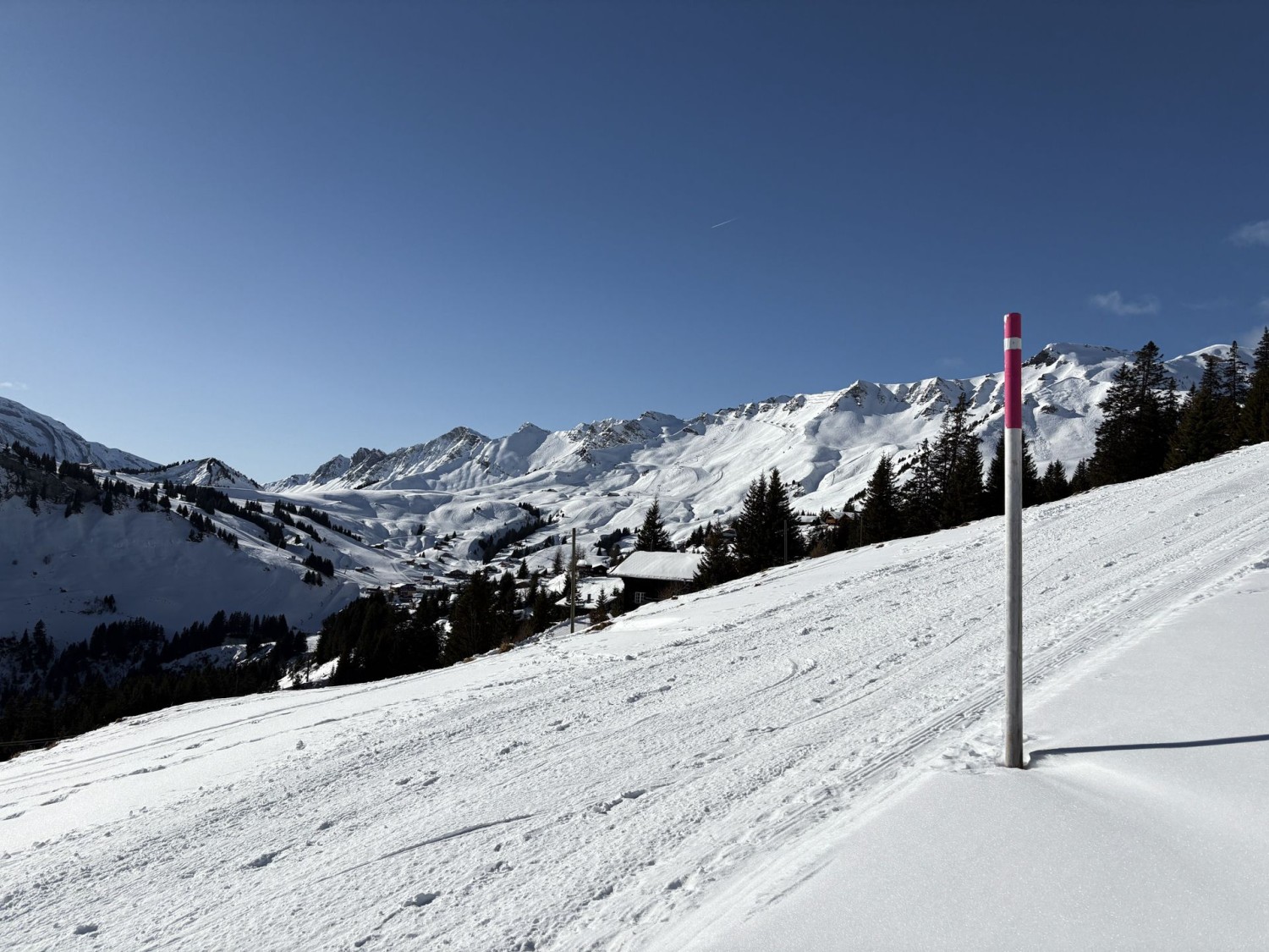 Le hameau de Crettet-Bornex est enfin visible.