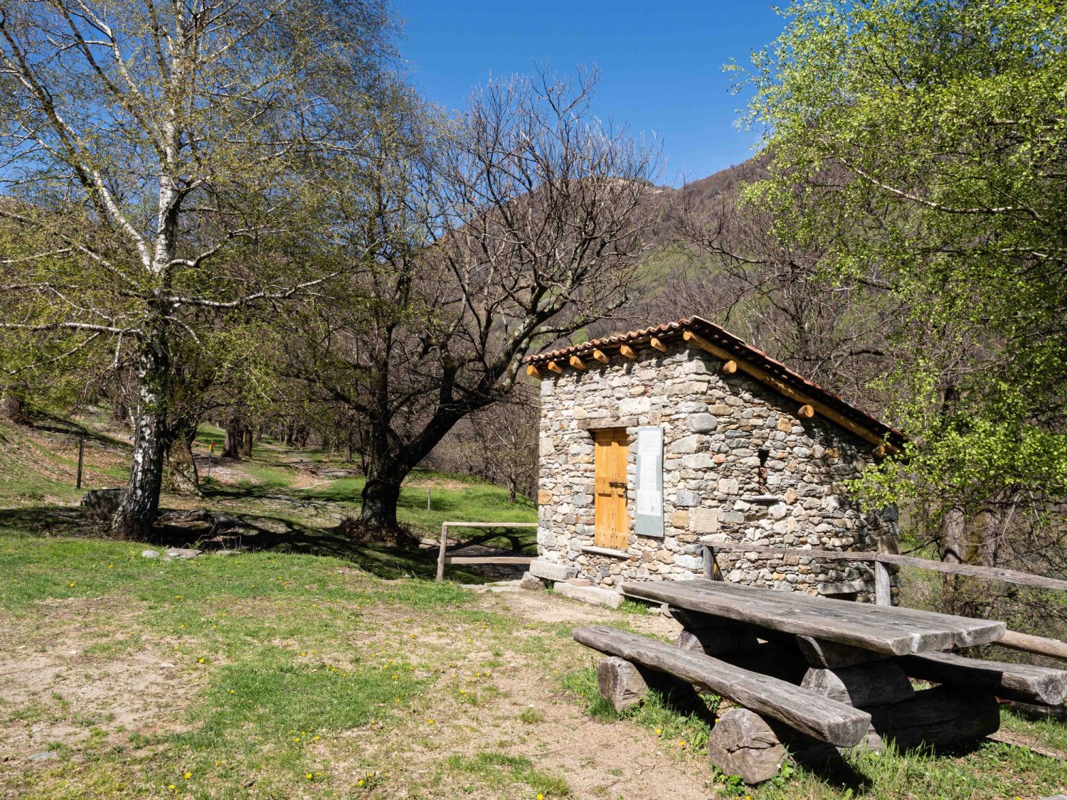 Das Grà von Vezio ist eines der drei letzten noch aktiven Trocknungshäuschen für Kastanien im Tessin.