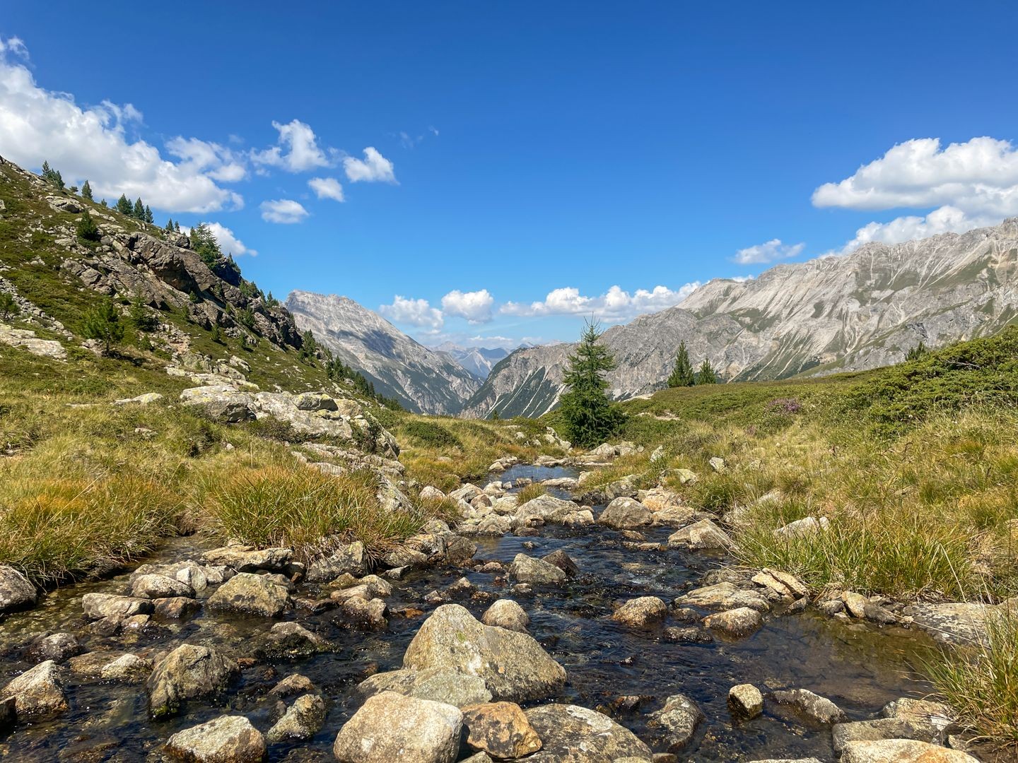 Wilde Wasser auf der Via Albula