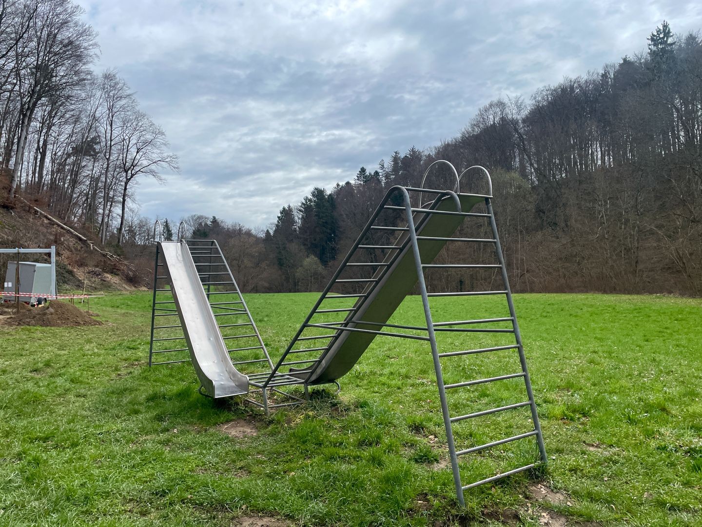 Le double toboggan du Stilles Tal.
