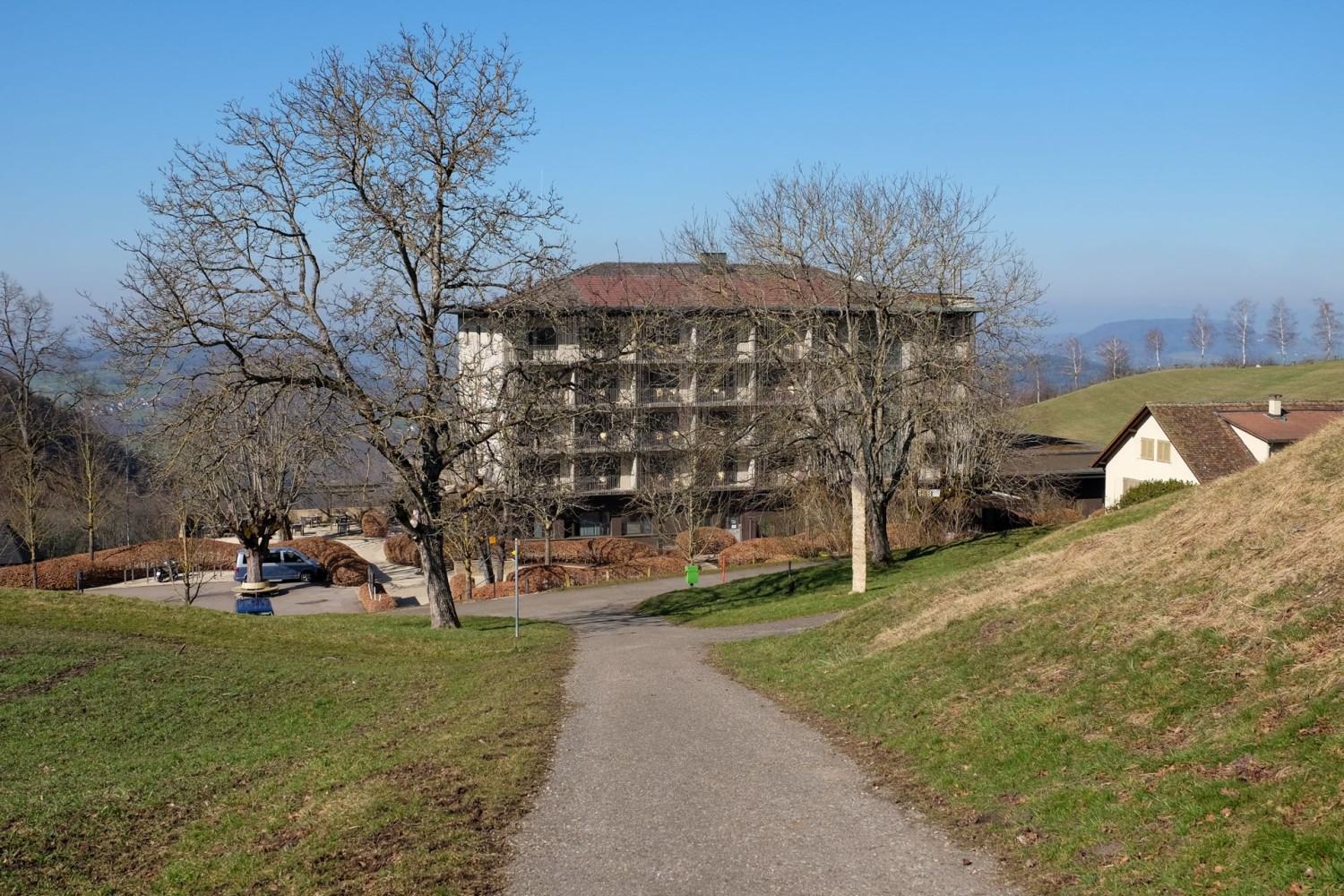 L’hôtel de Bad Ramsach. Au XVIe siècle déjà, on pouvait se baigner dans des eaux minérales à 34 degrés.