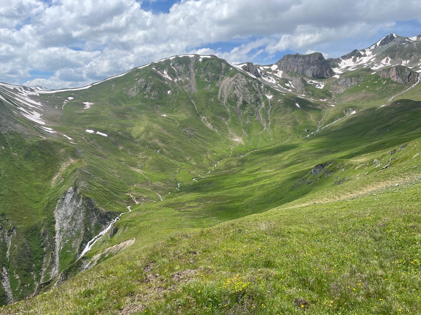 L’Unter Malfrag vue depuis le Matschiberlesattel