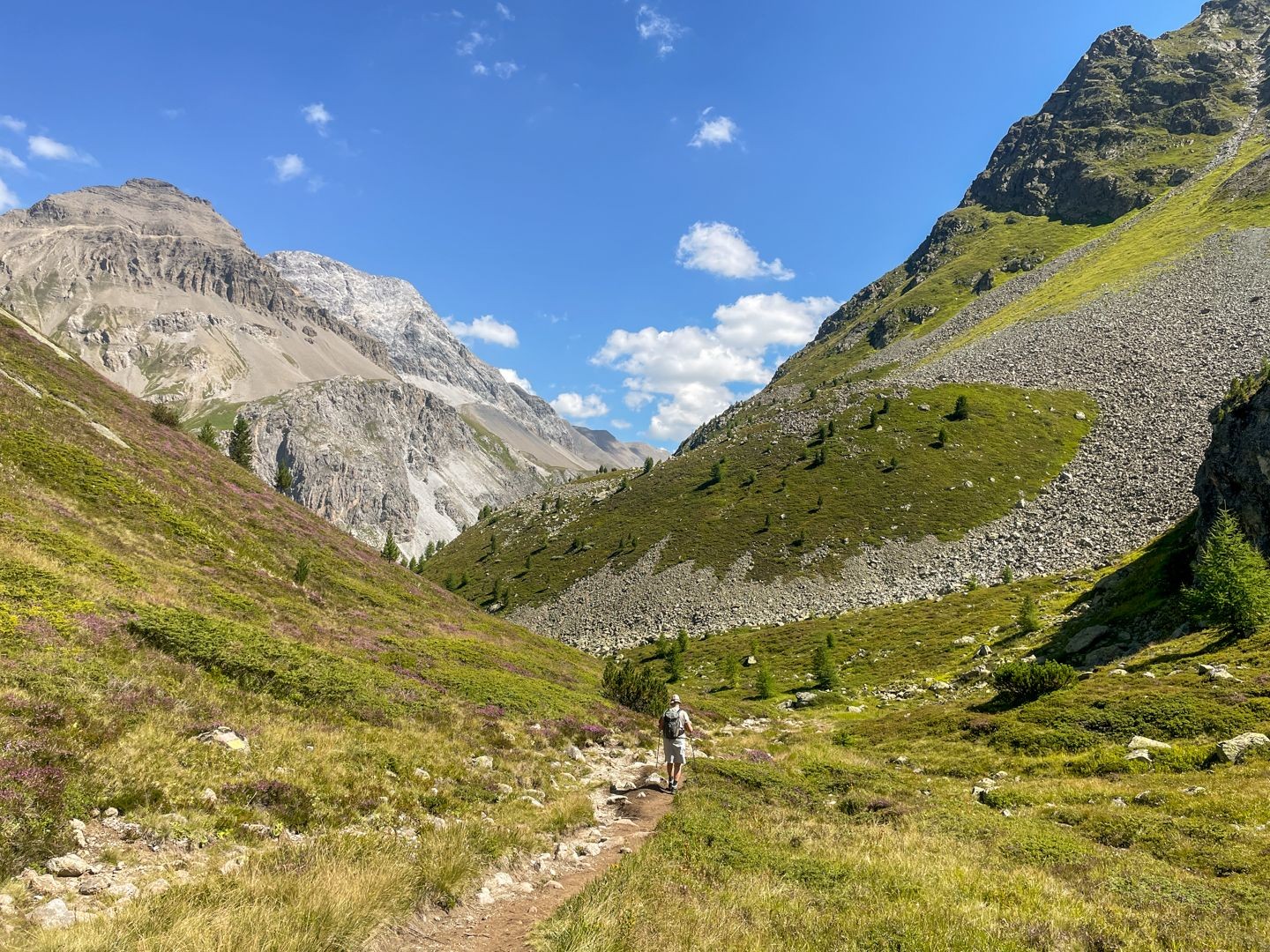 Eaux sauvages sur la Via Albula