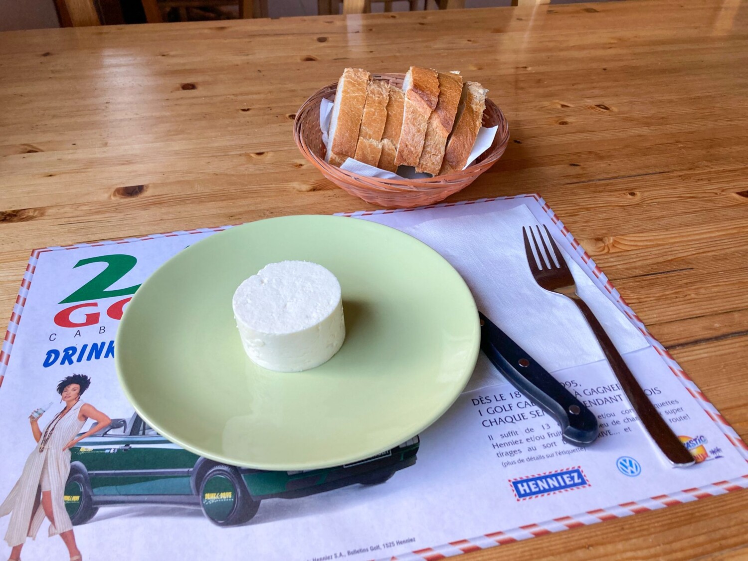 Leckere Käsespezialität auf der Alpe Santa Maria.