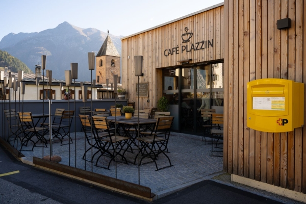 Panoramaschleife oberhalb von Ramosch