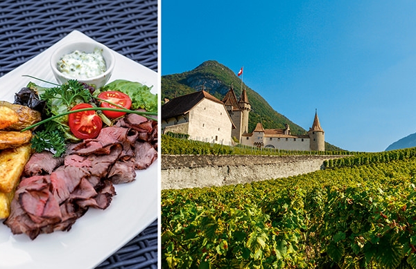 Vignoble et Caveau du Cloître à Aigle (VD)