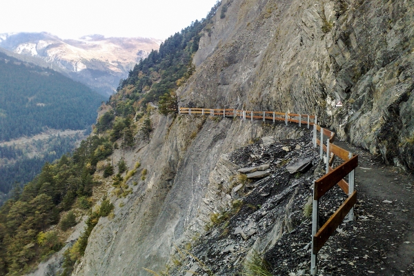 Suonenwanderweg Torrent-Neuf bei Savièse