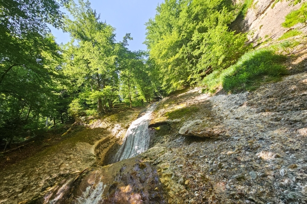Attraverso la fresca gola di Choleren