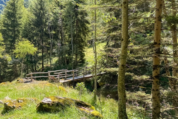 Unterwegs im wildromantischen Valle di Campo