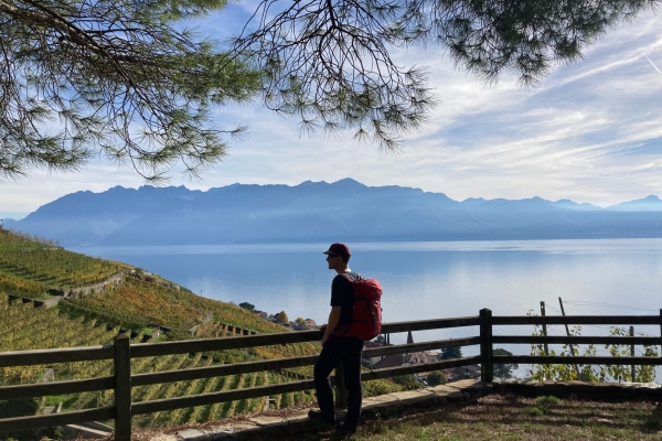 Étendue inspirante du lac Léman