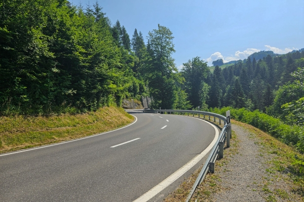 Attraverso la fresca gola di Choleren