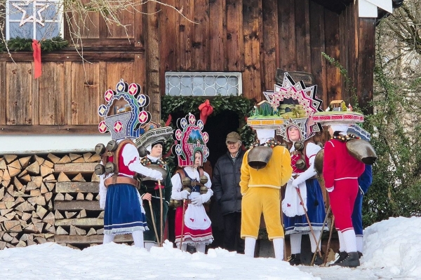 Unterwegs in Urnäsch am Silvester