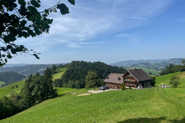 Gemütlicher Aussichtsberg im Appenzellerland