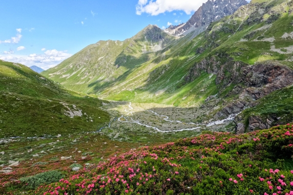 Le vallon de Valsorey et son paysage morainique