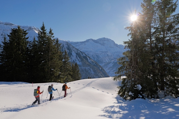 Eine einfache Rundtour im Sernftal