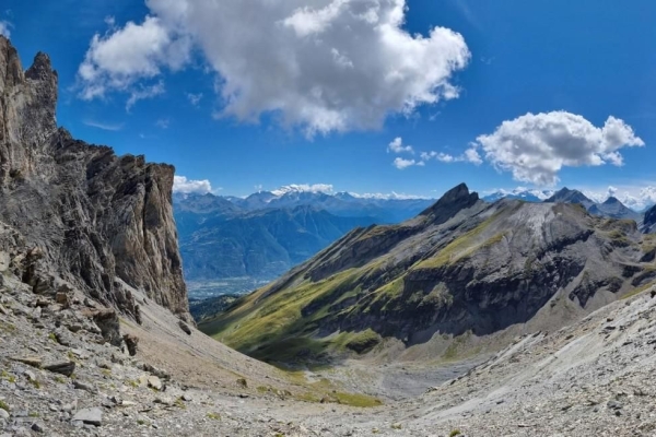 R46: Jorasse - Cab. Rambert - Col de la Forcle - Loutse - Ovronnaz