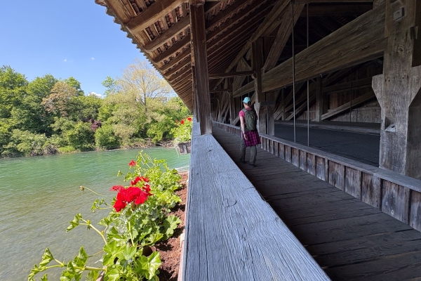 Au soleil le long de la Reuss