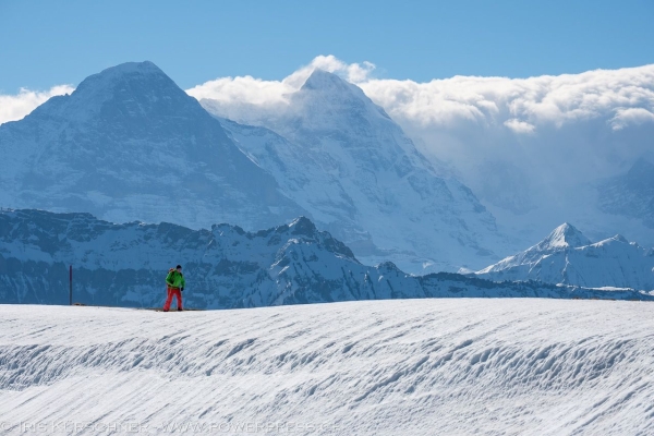 Neige et meringues sur la Lombachalp