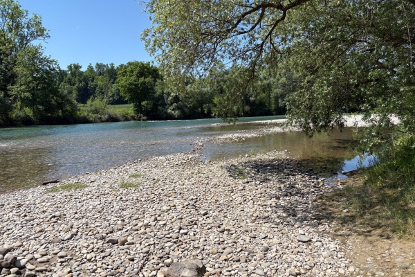 Au soleil le long de la Reuss