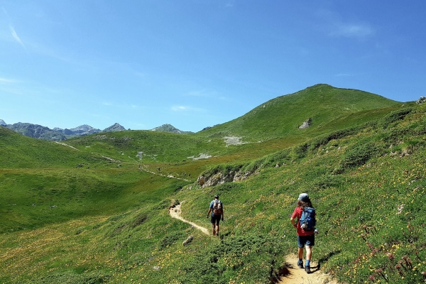 Panoramawanderung auf den Mont Rouge