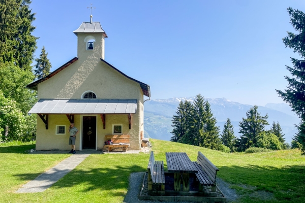 Sur le flanc du «Rigi des Grisons»