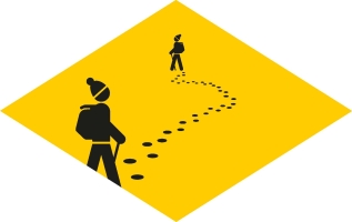 Rhombus «Winterwandern»