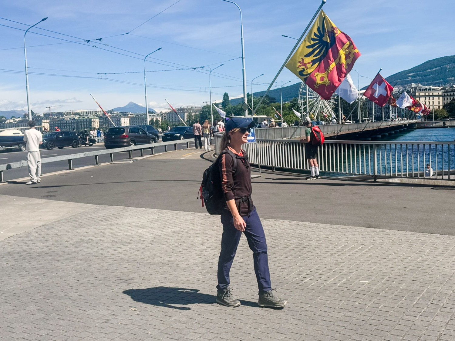 Et voici le plein cœur de la ville de Genève!